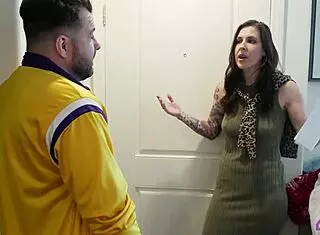 Annoying Neighbor Rides Cowgirl While Hubby Is Away