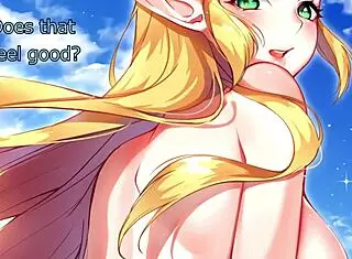princess zelda gives jerk off instructions!