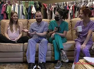 New Nurse Nova Maverick Spreads in Clinic