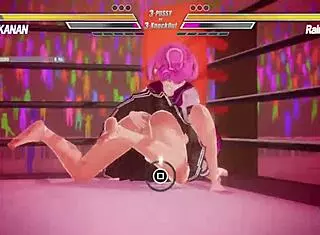 Intense Lesbian Pussy Battle