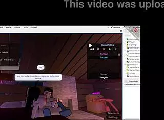 Cute milf gives footjob to daddy