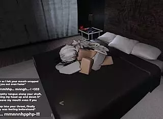 Cute Roblox Moth Girl Addicted to Intense Sexual Pleasure