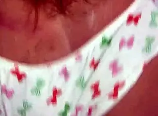 Perverted stepfather fucks cute brunette sex toy