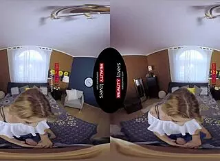 in realitylovers, she gets her pussy fixed with doggystyle and blowjob