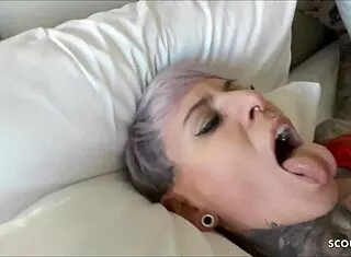 Cat Coxx Tattoo Milf Barebacks Freddy Gong