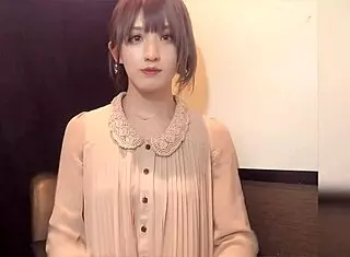 Beautiful Asian Ladyboy In Bob Hair Crossdresses And Quietly Masturbates While Teasing Her Nipples.