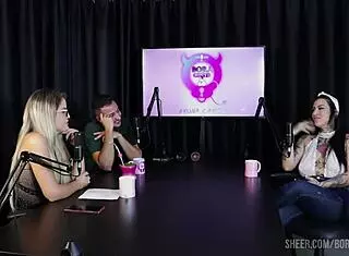 Compilados Da Lexi Mallet No Bora Cast Com Bruna Carlos Watch On Sheer Red