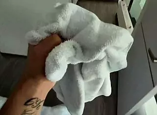 Sexy employee obeys boss's every command outdoors