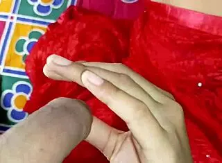 Newly Married Couple in Indian Village Enjoys Hardcore Fuck, Riding and Blowjob