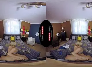 in realitylovers, she gets her pussy fixed with doggystyle and blowjob