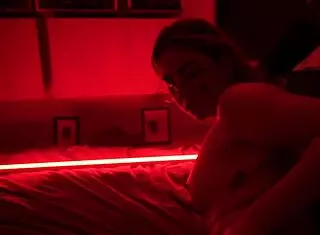 Sussy enjoys fun at home while parents shop