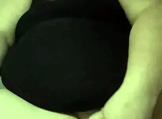 Wife rides dildo on the dryer, chubby and sexy