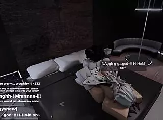 Cute Roblox Moth Girl Addicted to Intense Sexual Pleasure