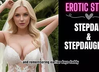 bride gives stepdad a blowjob