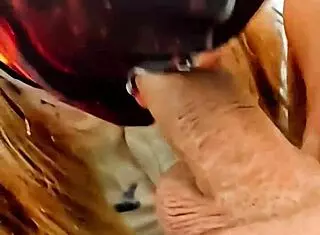 I Saw This Latina Milf Giving a Blowjob to the Construction Worker at Home