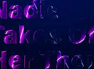 watch nanie strip out of her thong to show her sweet pussy behind the scenes