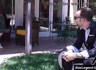 Alex Legend Rides Monster Cock