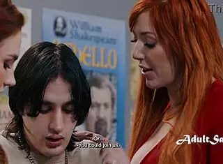 Caught step mom in kinky taboo moment with teacher and others