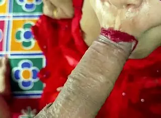 Newly Married Couple in Indian Village Enjoys Hardcore Fuck, Riding and Blowjob