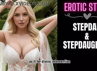 bride gives stepdad a blowjob