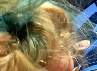 Cheating Blonde Whore Sucks Cock And Takes Facial Outdoors In Public