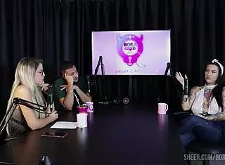 Compilados Da Lexi Mallet No Bora Cast Com Bruna Carlos Watch On Sheer Red