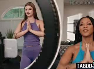 Sky wonderland does muff diving with ebony milf stepmother