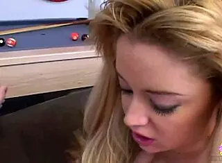 this blonde loves kissing her bestie and fucking her with a strapon