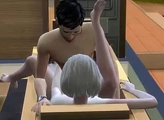 in sims 4, the voyeur surprises them in the bath, what happens next?