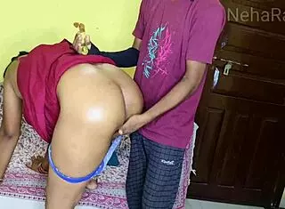 Indian Bhabhi's First Time Experience with Hindi Audio