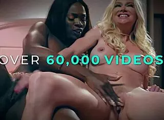 Adult Time - Horny Gal Ritchie Scissors Lesbian Boss Little Puck After Sending Nudes