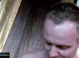 two sluts pleasing big cock in threesome