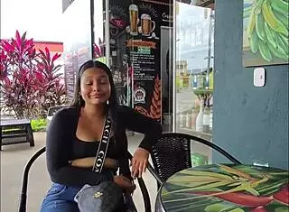 Colombian housewife risks public sex in dorm with husband, getting caught with big ass and tits