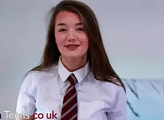 British Teen Humiliates Your Small Cock In Foreplay