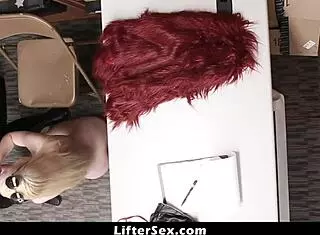 Slutty shoplifter darcie belle punished by officer