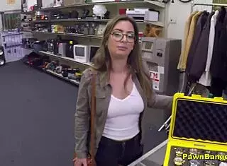 busty french babe stuffed by american cock in backroom