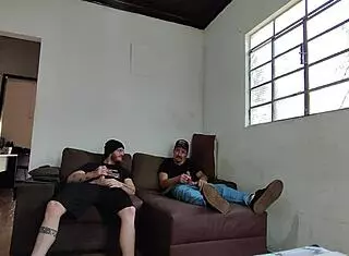 Carlos Urach and Carmona Masturbate Together