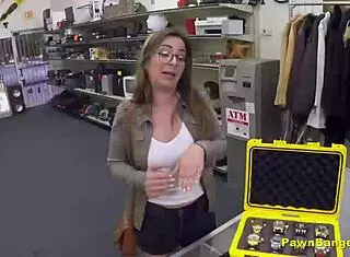 busty french babe stuffed by american cock in backroom