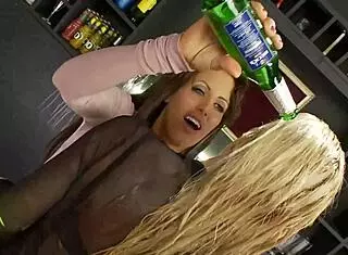 i love champagne and pussy with charlie and sammy