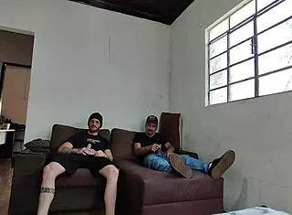 Carlos Urach and Carmona Masturbate Together