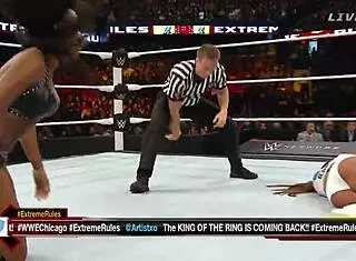 Nikki Bella faces Naomi in extreme rules match from 2015