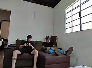 Carlos Urach and Carmona Masturbate Together