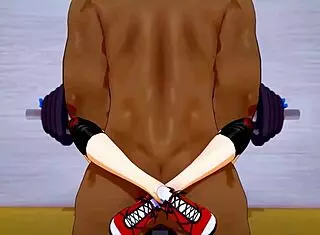 Team RWBY engages in intense POV creampie workout session