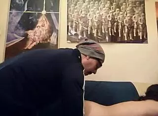 Monster cock delivers hardcore interracial fucking with blowjob tease.