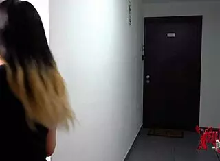 HOT NEIGHBOR FUCKS VENEZUELAN BIG ASS OUTDOOR