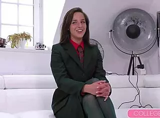 Intriguing Amirah Adara spreads her thin legs at work