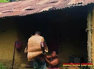 stepmother shows naked body, gets pussy fucked after hunting