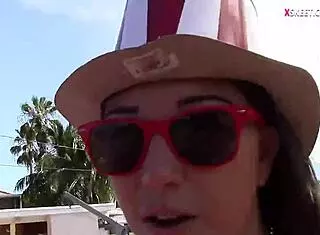 Teen Sluts Threesome Outdoors