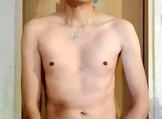 Hot guy enjoys solo time with big toy