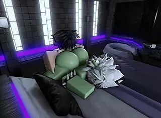 Best breeding session with my fat ass goblin slut on Roblox?